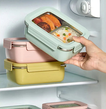 Lock & Go Stainless Steel Food Containers