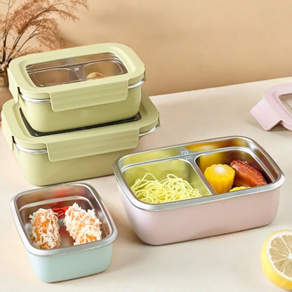 Lock & Go Stainless Steel Food Containers