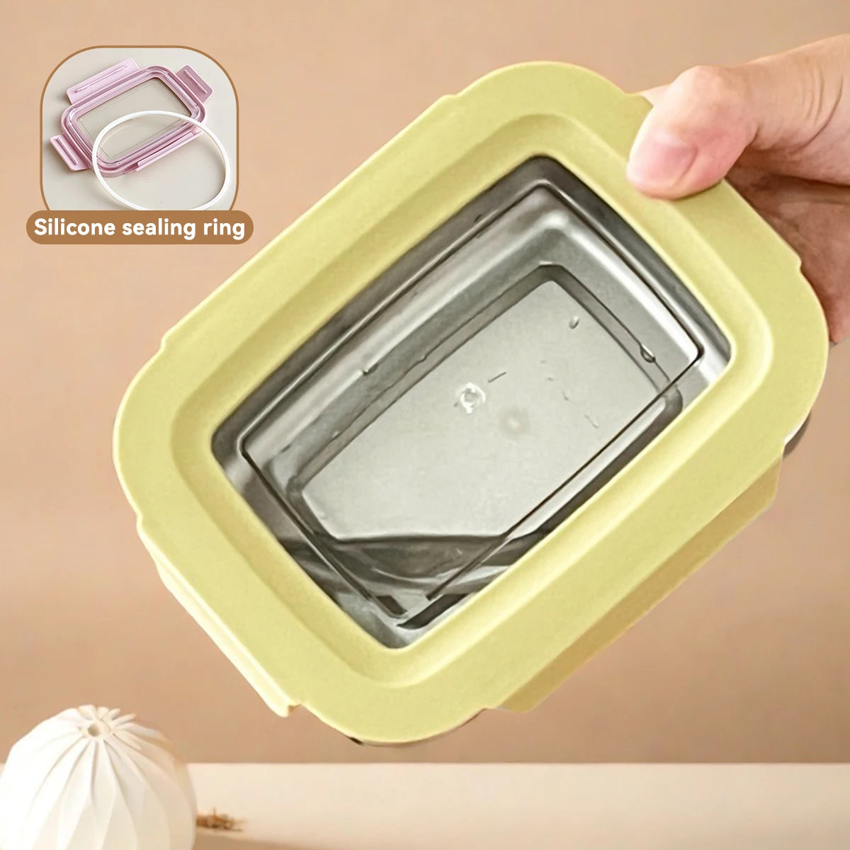 Lock & Go Stainless Lunch Box